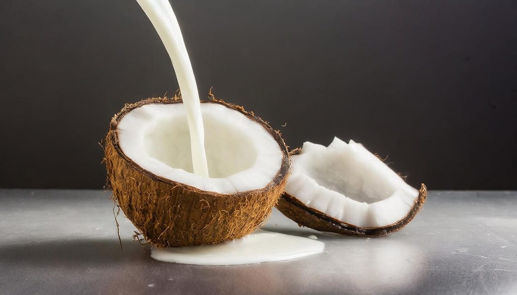 coconut, milk, coconut milk