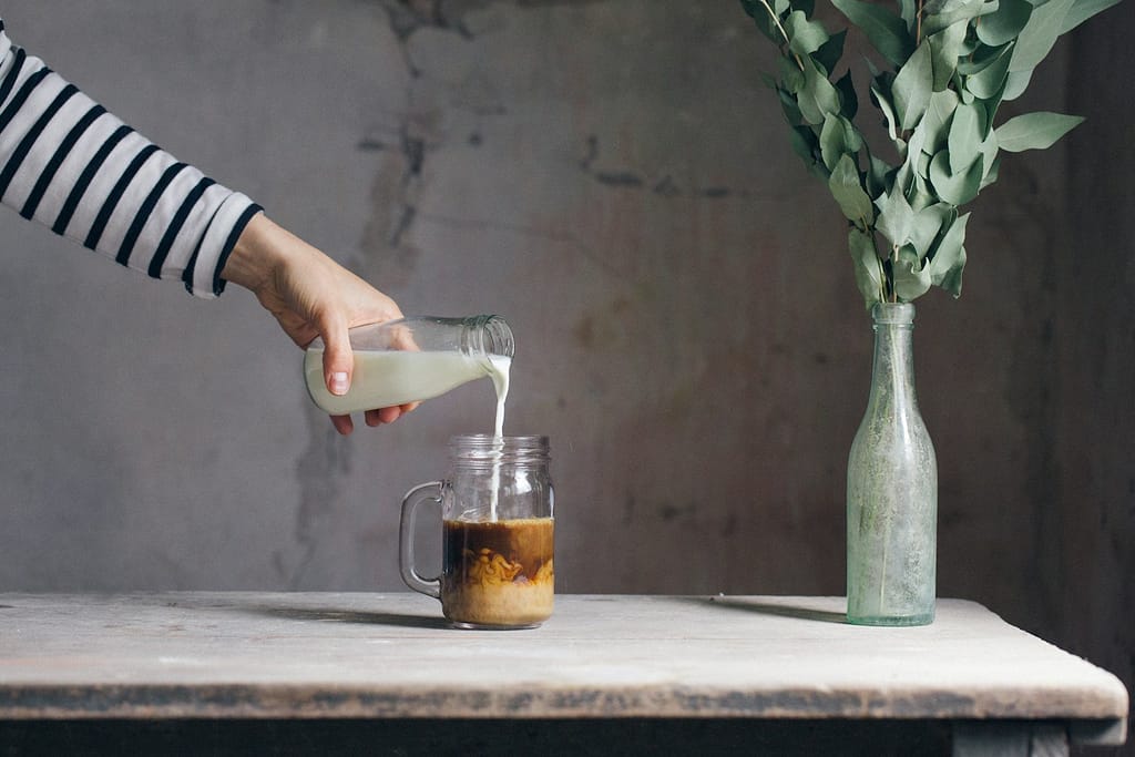 homemade coffee creamer