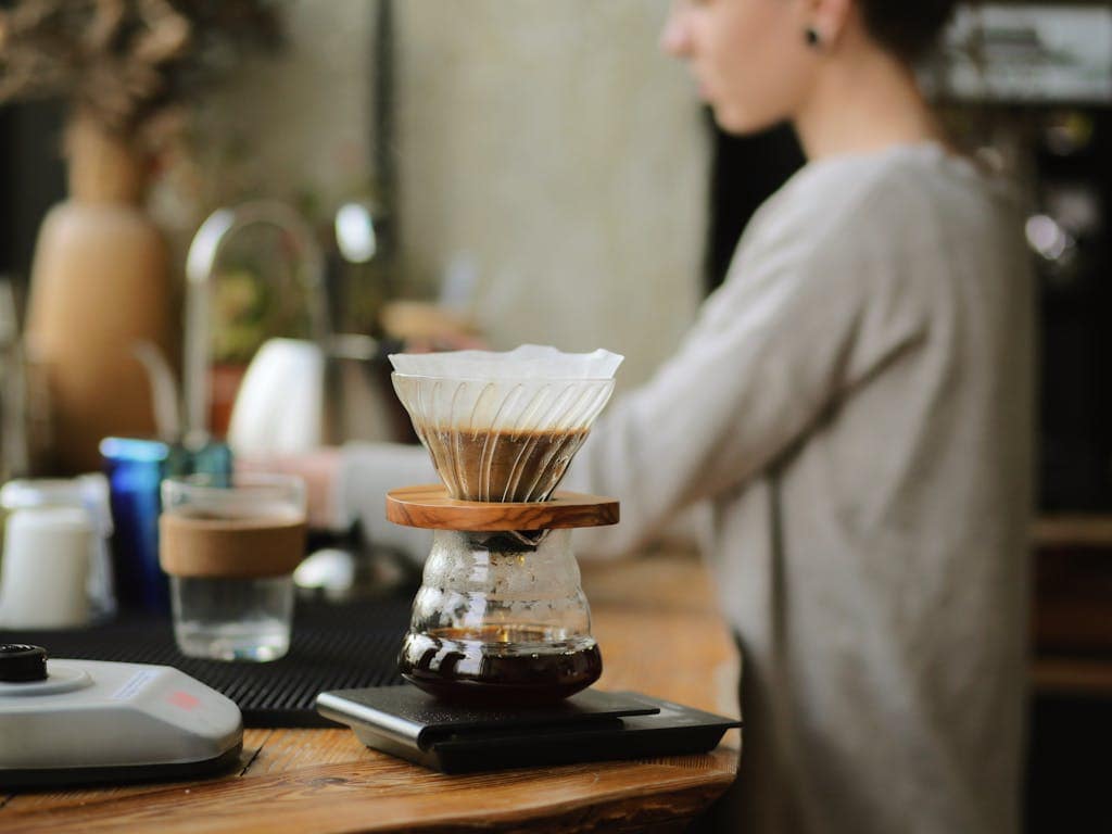 How to Nail the Pour Over Coffee Ratio Every Time 3 Clear Glass Cup on Brown Wooden Counter Top